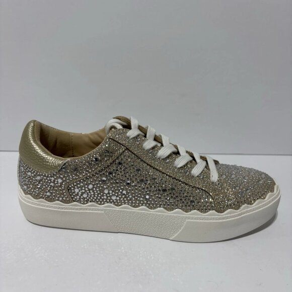 Anne Klein Women’s Champion Rhinestone Sneakers, Size 7 M - Picture 1 of 6